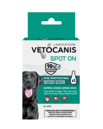 Vetocanis Anti-parasit Spot On Hund 30-50 Kg