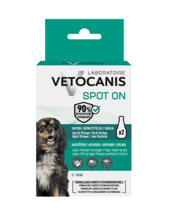Vetocanis Anti-parasit Spot On Hund  -10 Kg