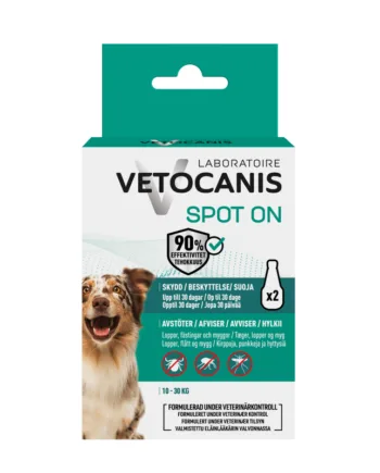 Vetocanis Anti-parasit Spot On Hund 10-30 Kg