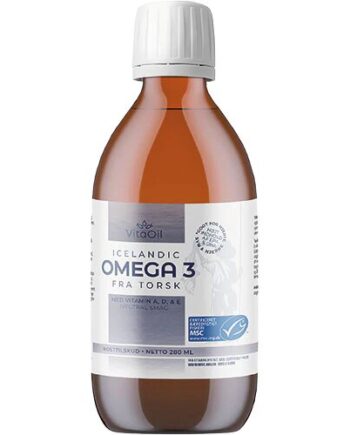 Vitaoil Icelandic Omega   Fra Torsk 280 Ml