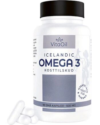 Vitaoil Icelandic Omega   Kapsler 90 Kapsler