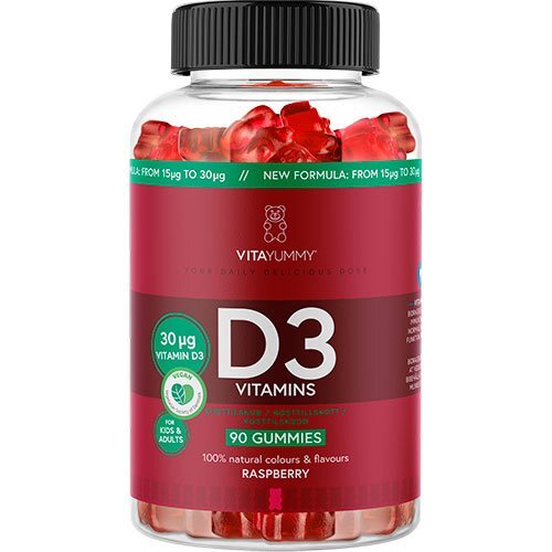 Vitayummy D3 Raspberry 90gum