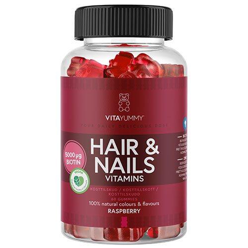 Vitayummy Hair   Nails Raspberry 60 Gum