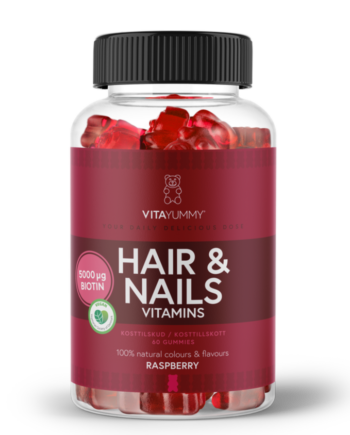 Vitayummy Hair   Nails Vitaminer  60stk