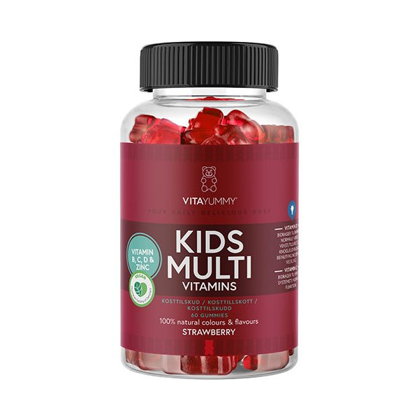 Vitayummy Kids Multivitamin Strawberry 60 Gum