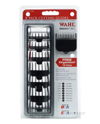 Wahl Professional Nylon Afstandskamme  Sort    Stk