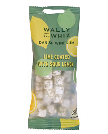 Wally   Whiz Vingummi Lime Citron  57g