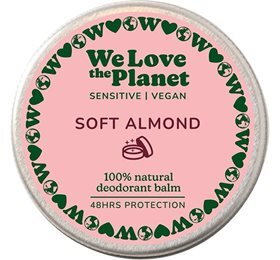 We Love The Planet Deodorant Balm Soft Almond Sensitive  35g