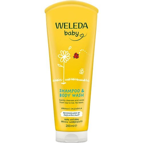 Weleda Calendula Shampoo   Body Wash 200 Ml