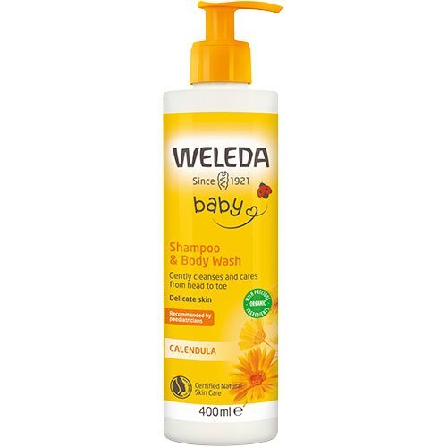 Weleda Calendula Shampoo   Body Wash 400 Ml