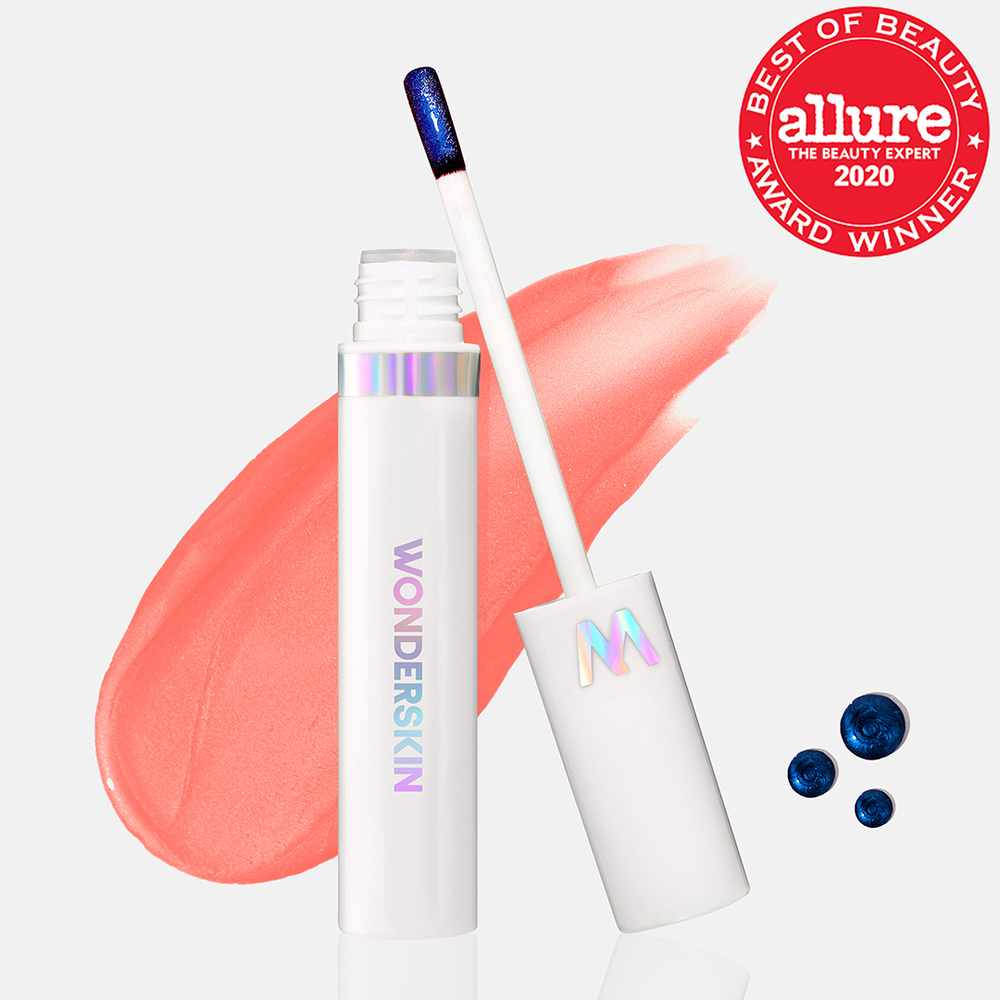 Wonderskin Wonder Blading Lip Stain Masque Quot Crush Quot Coral 4ml