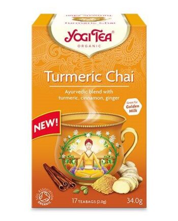Yogi Tea Turmeric Chai    17br
