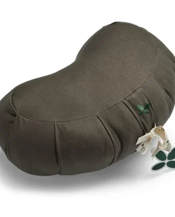 Zafu Halvmåne Meditationspude  Dark Olive