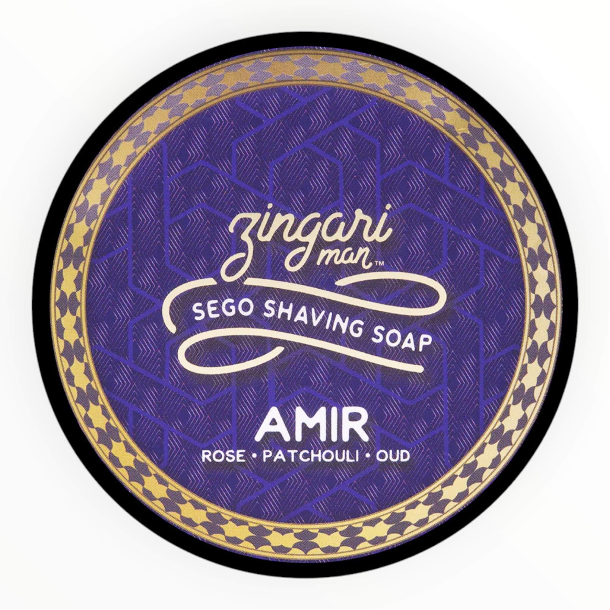 Zingari Man Shaving Soap  The Amir  142 Ml