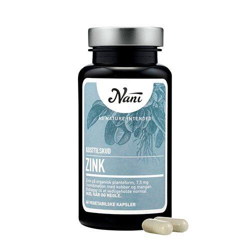 Zink Food State Nani 60 Kapsler