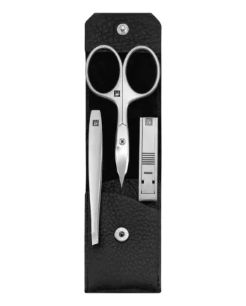 Zwilling Manicuresæt    Dele  Klik-luk Etui  Sort Læder