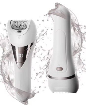 Skyskin Epilator  - -   Vandtæt Epilator   Ladyshaver Med Led-lys