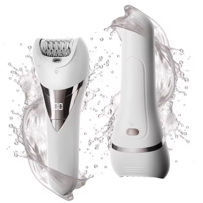 Skyskin Epilator - - Vandtæt Epilator Ladyshaver Med Led-lys