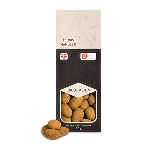 økoladen Lakridsmandler 90g