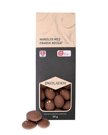 økoladen Mandler    Fransk Nougat    90g