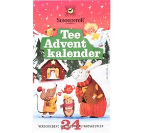 24 økologiske Te-breve Tee Kalender -24