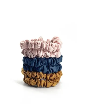 -pak Soft Satin Scrunchies Small Inka