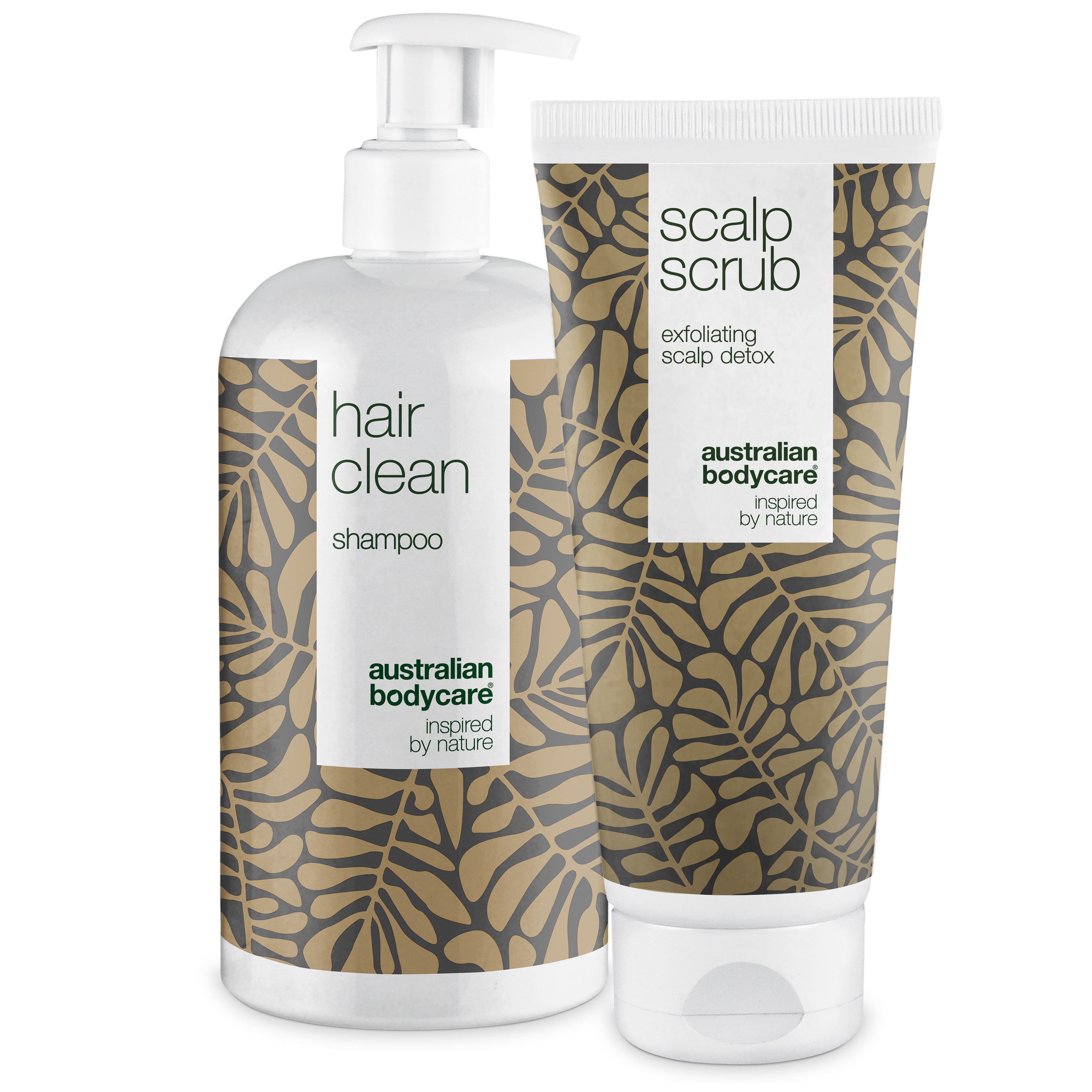 -pak Til Bumser   Hovedbunden    Hovedbundsscrub Og Tea Tree Shampoo Til Uren Hud   Hovedbunden
