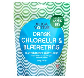 Aliga Aqtive Dansk Chlorella   Blæretang 200