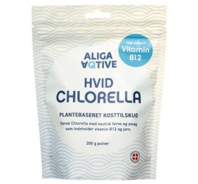 Aliga Aqtive Hvid Chlorella Pulver 200