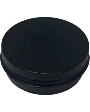 60 Ml  Sort Aluminium Bøtte