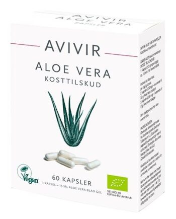 Avivir Aloe Vera 60 Kapsler