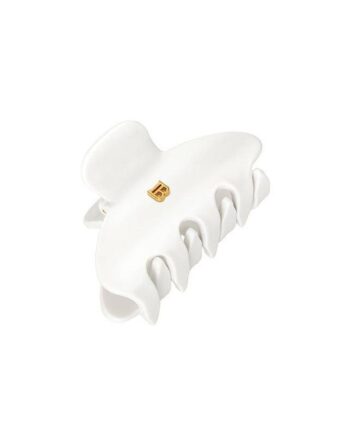 Balmain Cellulose Acetate Pince   Cheveux Small White