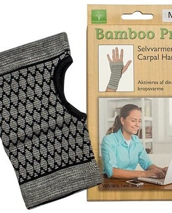 Bamboo Pro Carpal Handske  Str    Selvvarmende 1stk