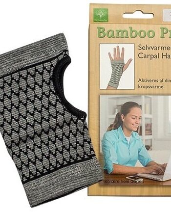 Bamboo Pro Carpal Handske  Str    Selvvarmende 1stk