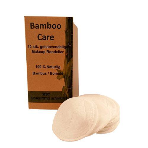 Bamboo Pro Makeup Rondeller Genanvendelige  10stk