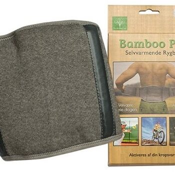 Bamboo Pro Rygstøtte  Str      Selvvarmende 1stk