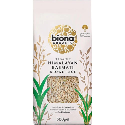 Basmati Ris Himalaya Brune øko 500 Gram
