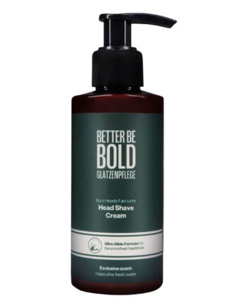 Better Be Bold Head Shave Cream  Ultra-glide Formular  150 Ml