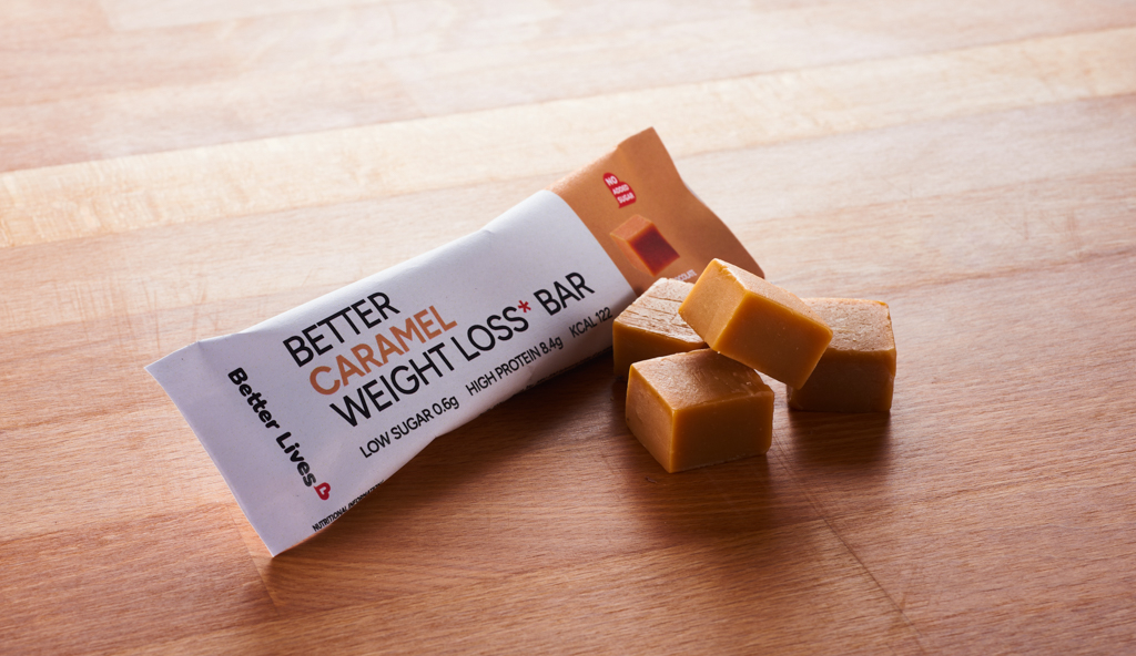 Betterlives Protein Weight Loss Bar  Crunchy Caramel   For 40 00