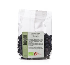 Biogan Aroniabær Tørrede    Bull  100g
