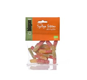 Biogan Syrlige Fritter Vingummi   75g
