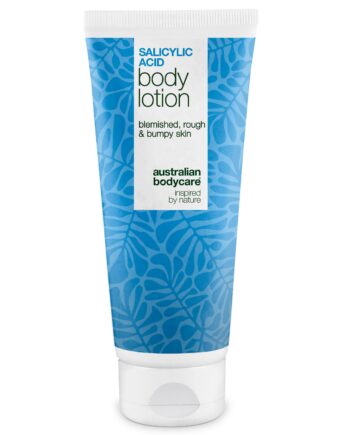 Body Lotion Med Salicylsyre   Mod Bumser Og Tør Hud    Body Lotion Med Salicylsyre Eksfolierer  Fugter Og Reducerer Bumser  Uren Hud Og Tørre Områder  Perfekt Til Daglig Hudpleje  200 Ml     Stk