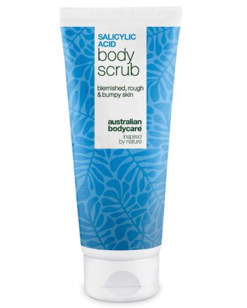 Body Scrub Med Salicylsyre Til Uren Hud På Kroppen   Giver Glattere Hud    Body Scrub Med Salicylsyre Fjerner Døde Hudceller  Bumser Og Tilstoppede Porer  Indeholder Salicylsyre  Glykolsyre   Glycerin   Stk