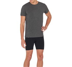 Boody Menâ   Crew Neck  -shirt Mørk Grå Str  Xl  Bull  1stk