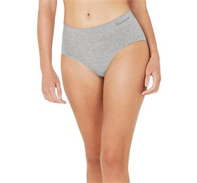 Boody Trusser Midi Brief Lysegrå Str     Bull  1stk