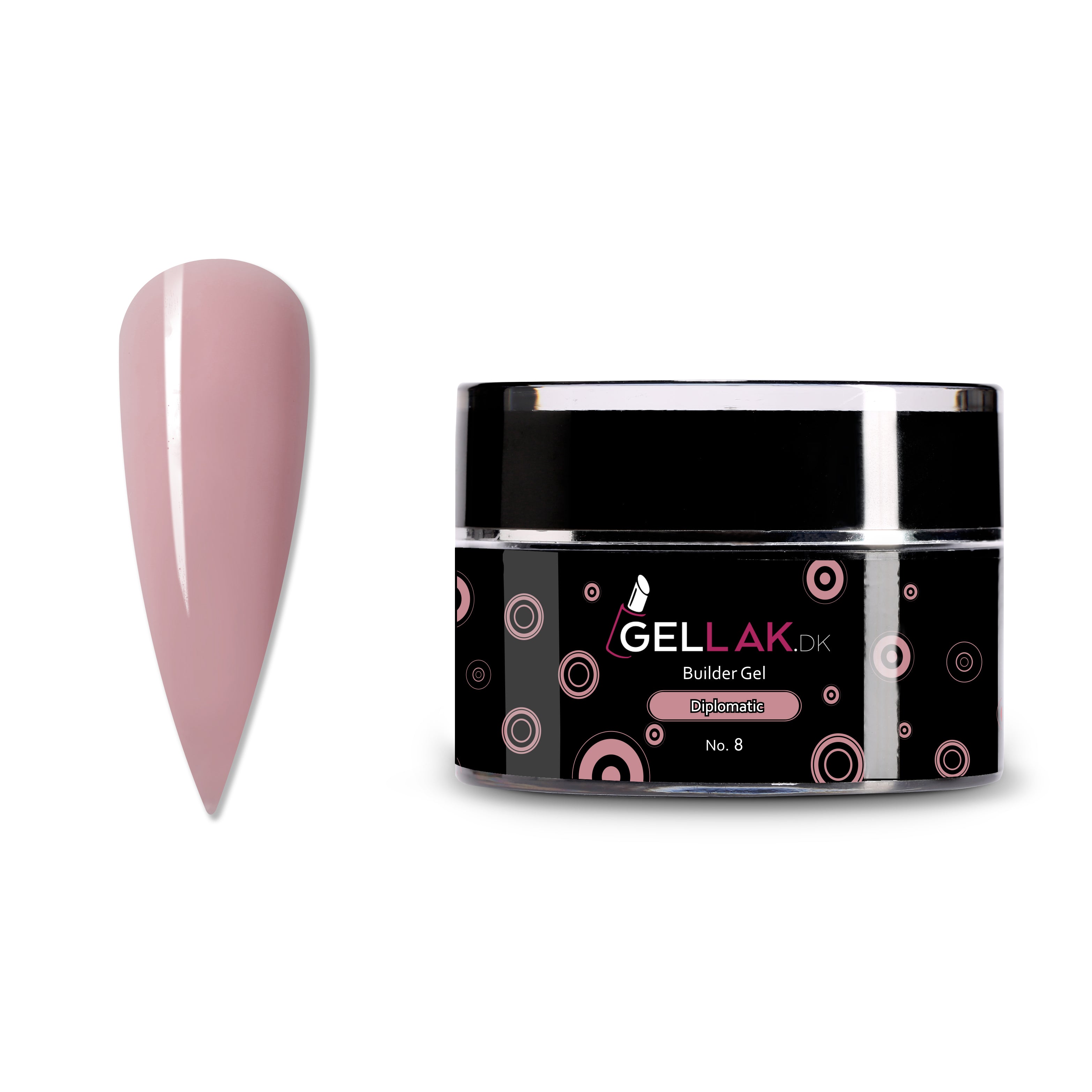 Builder Gel Nude   Til Opbygning Af Negle   Diplomatic No