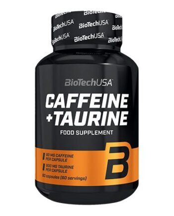Caffeine   Taurine 60 Kapsler