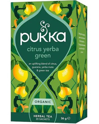 Citrus Yerba Green Te økologisk 20 Breve