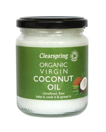 Clearspring Kokosolie økologisk 200 Gram