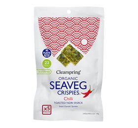 Clearspring Tang Chips Chili Multi     Pk  20